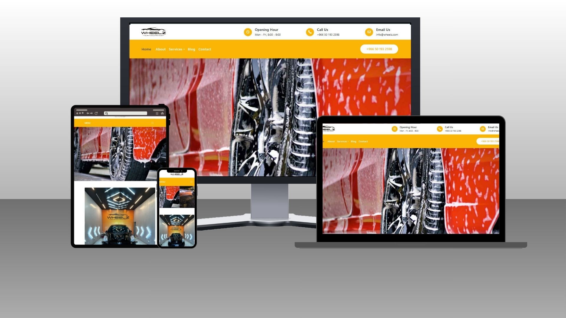 Automotive Website Case Study - Car Service Center Web Development